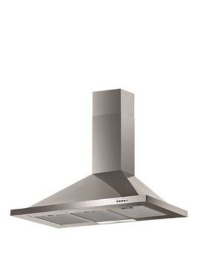 Baumatic F100.2Ss 100Cm Chimney Cooker Hood - Stainless Steel Baumatic F100.2Ss 100Cm Chimney Cooker Hood - Stainless Steel